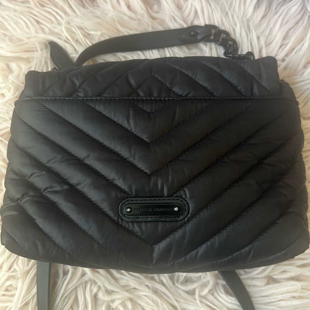 Rebecca Minkoff Black Quilted Women's Bag - Picture 3 of 7